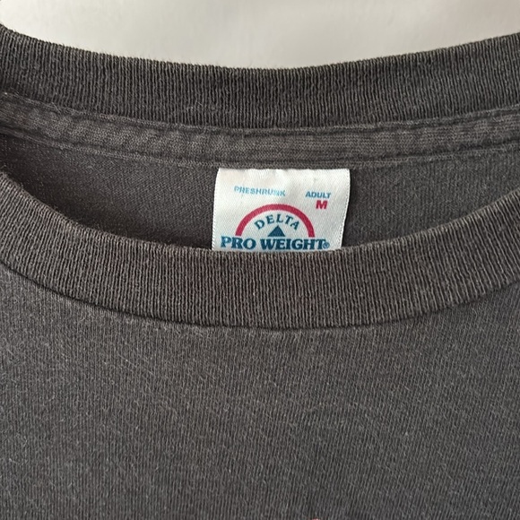 Fantomas Mike Patton Vintage Delta Pro Weight Black Shirt Sleeve T-Shirt size M - Picture 3 of 7